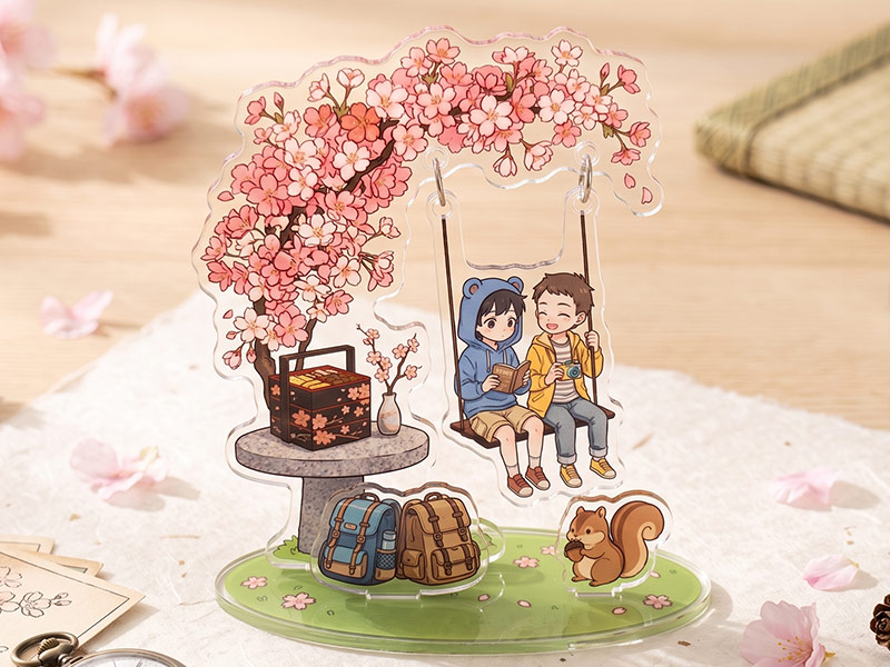 壓克力鞦韆立牌