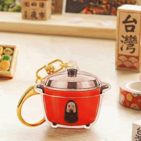壓克力抽拉鑰匙圈