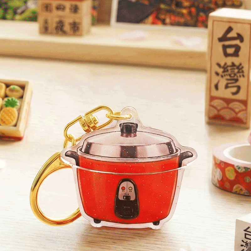 壓克力抽拉鑰匙圈