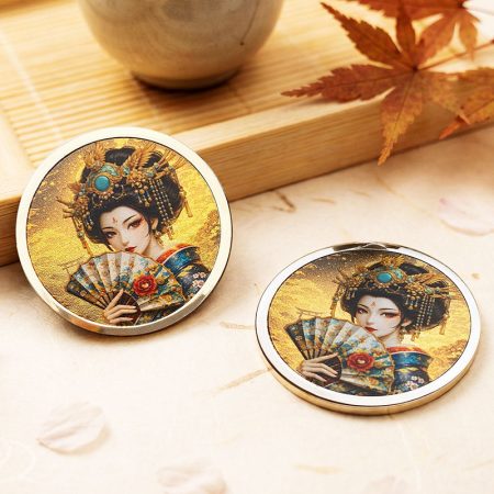 金箔印刷磁鐵徽章